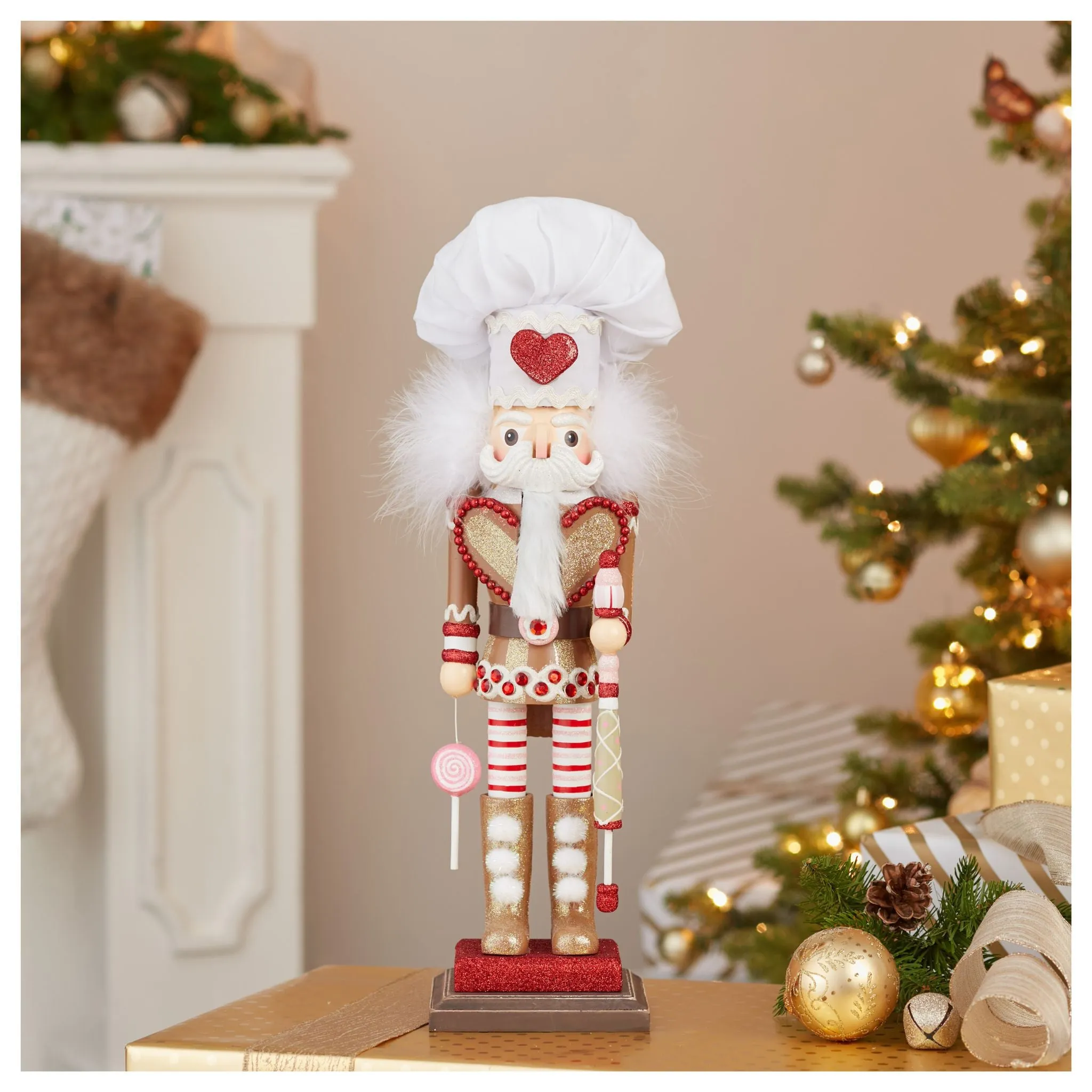 18" Hollywood Nutcrackers™ Gingerbread Chef Nutcracker