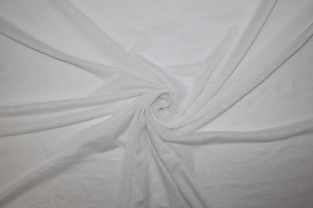 2 3/8 yards of Lightweight Gauzy Linen Jersey (!!!) - White