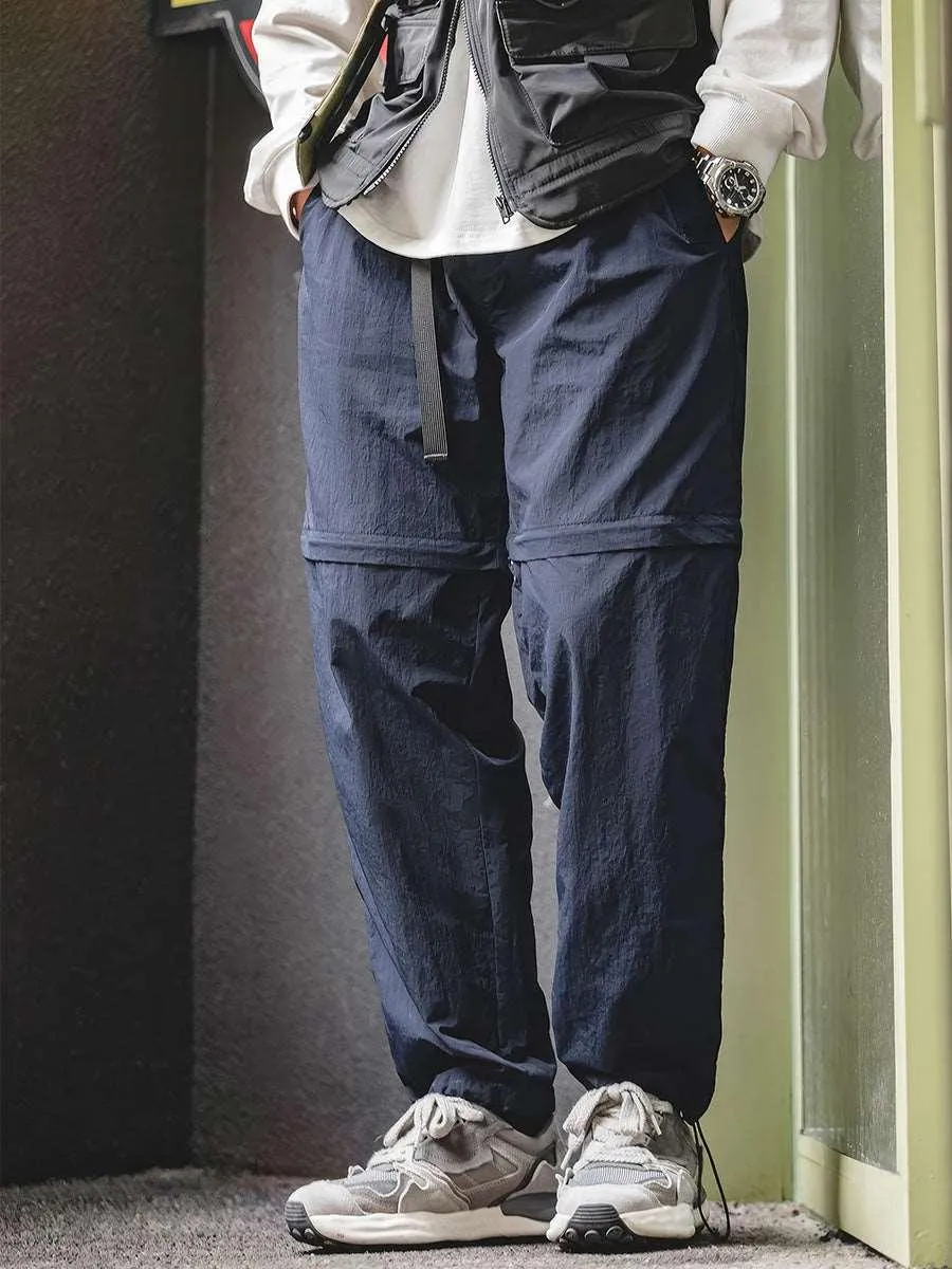 2-in-1 Detachable Casual Pants