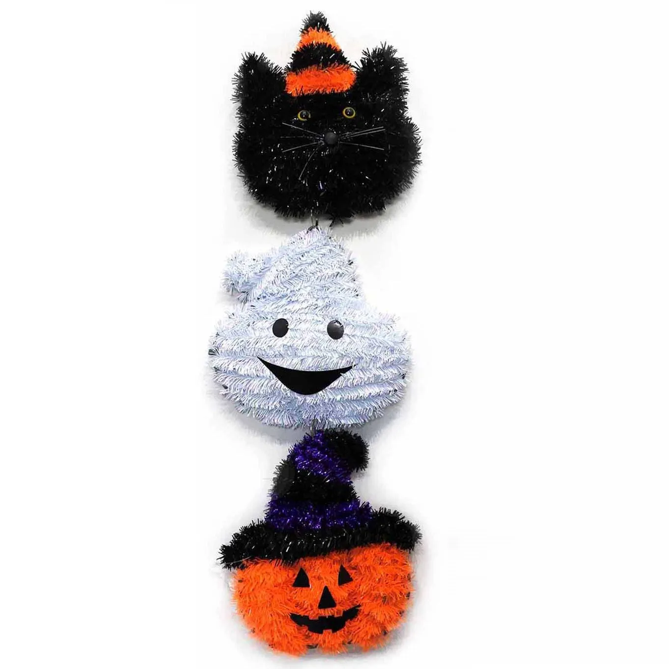 2D Tinsel Halloween Dangler Decoration