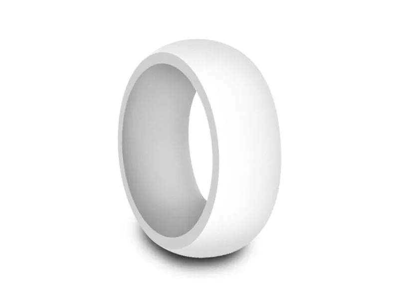 8MM Active Life Style SILICONE Wedding Band