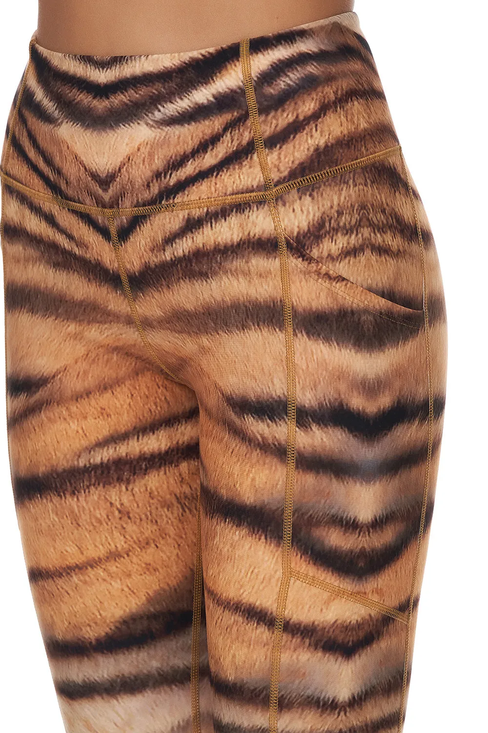 ACTIVE LEGGING WITH SIDE POCKET FELINE FINE