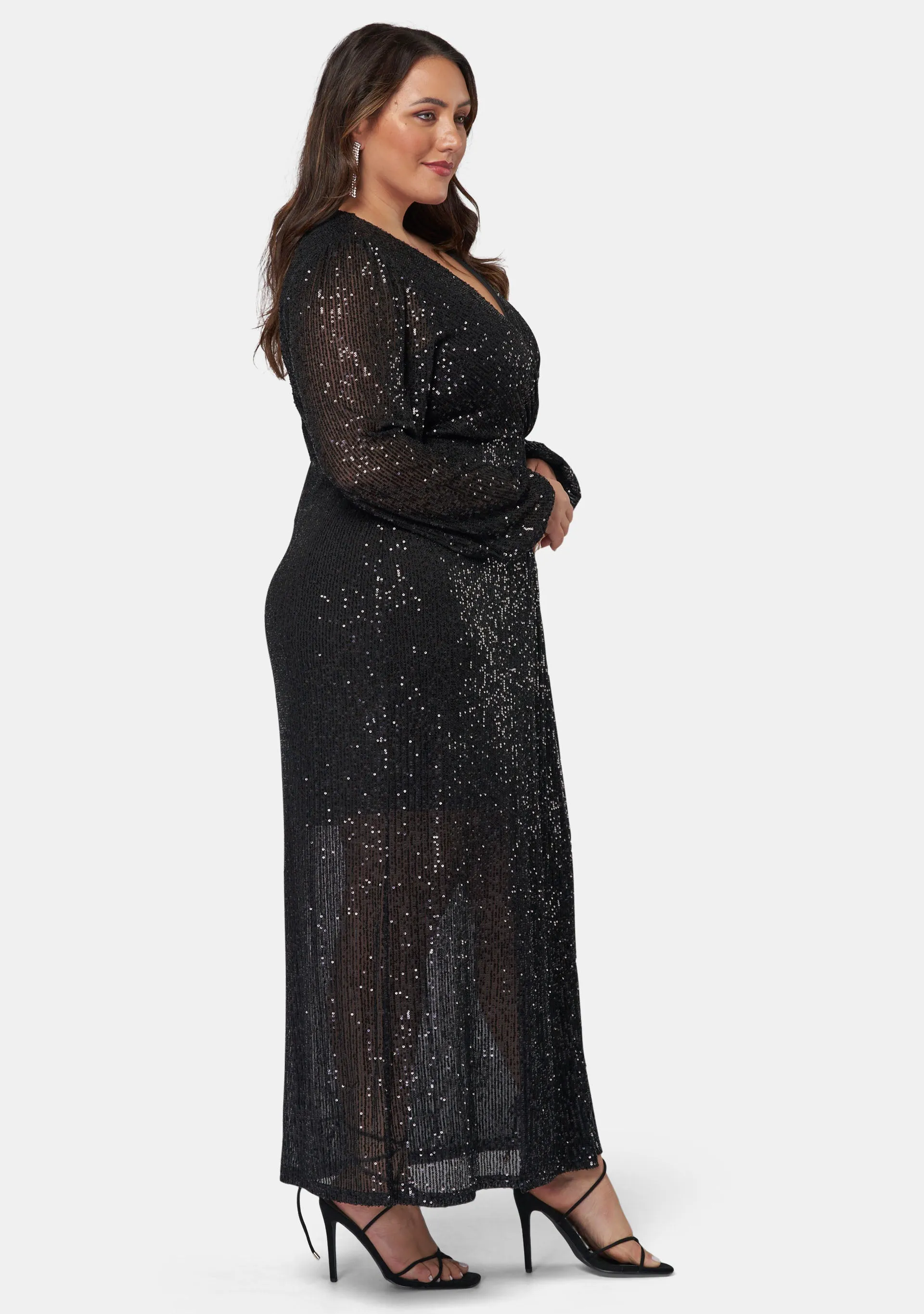 All I Want Sequin Maxi Dress