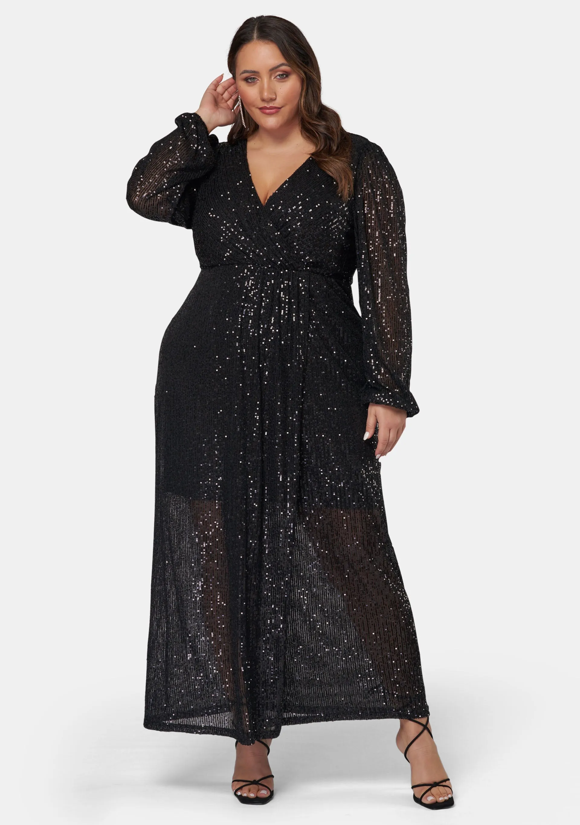 All I Want Sequin Maxi Dress