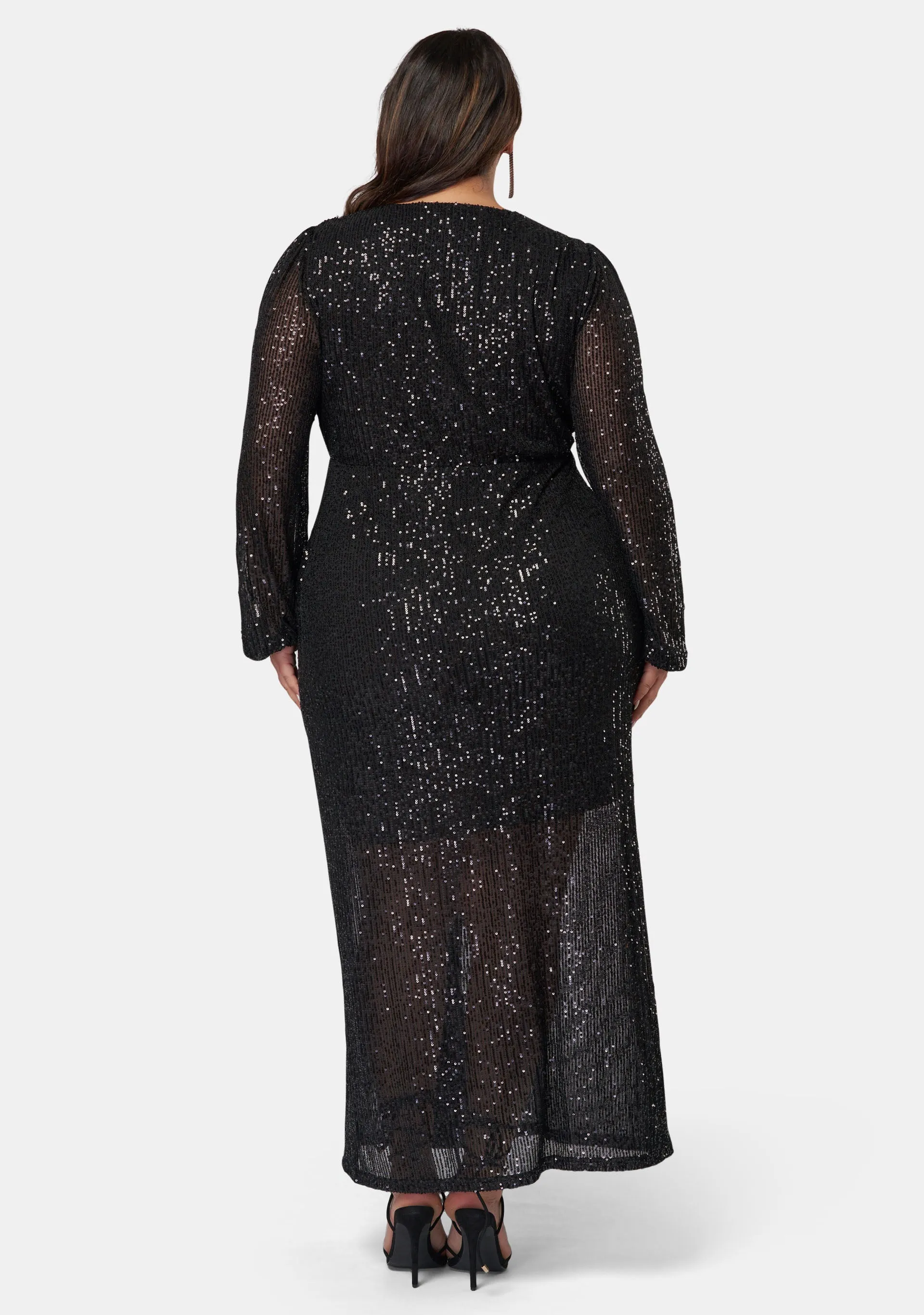 All I Want Sequin Maxi Dress