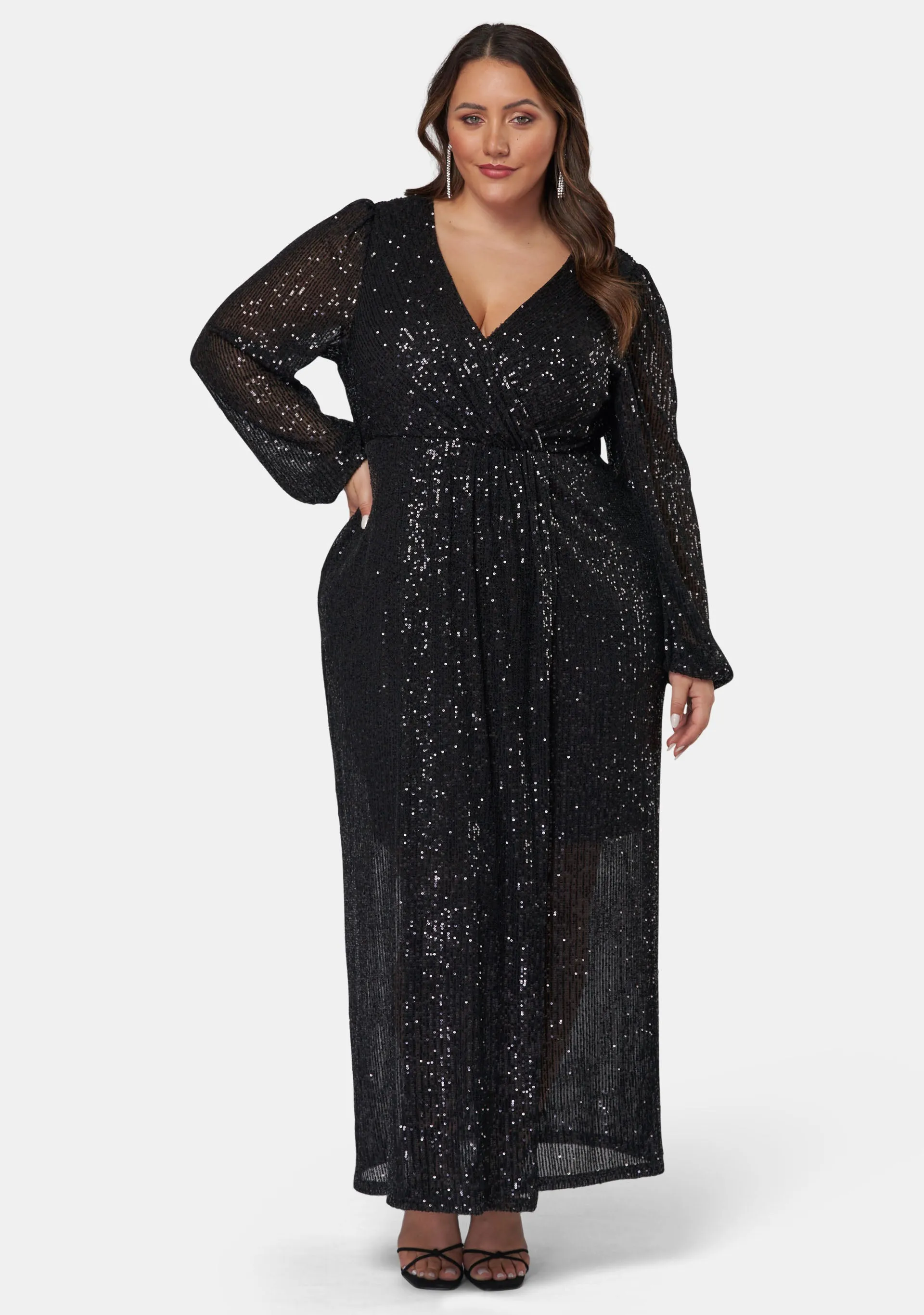 All I Want Sequin Maxi Dress