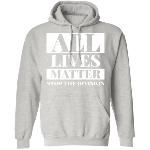 All lives matter Hoodie 8 oz.