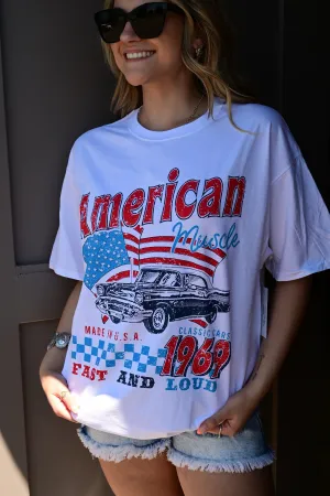 American Muscle Graphic Tee S-XL