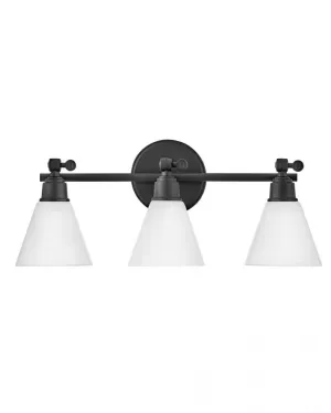 Arti 3 Light Vanity - Black