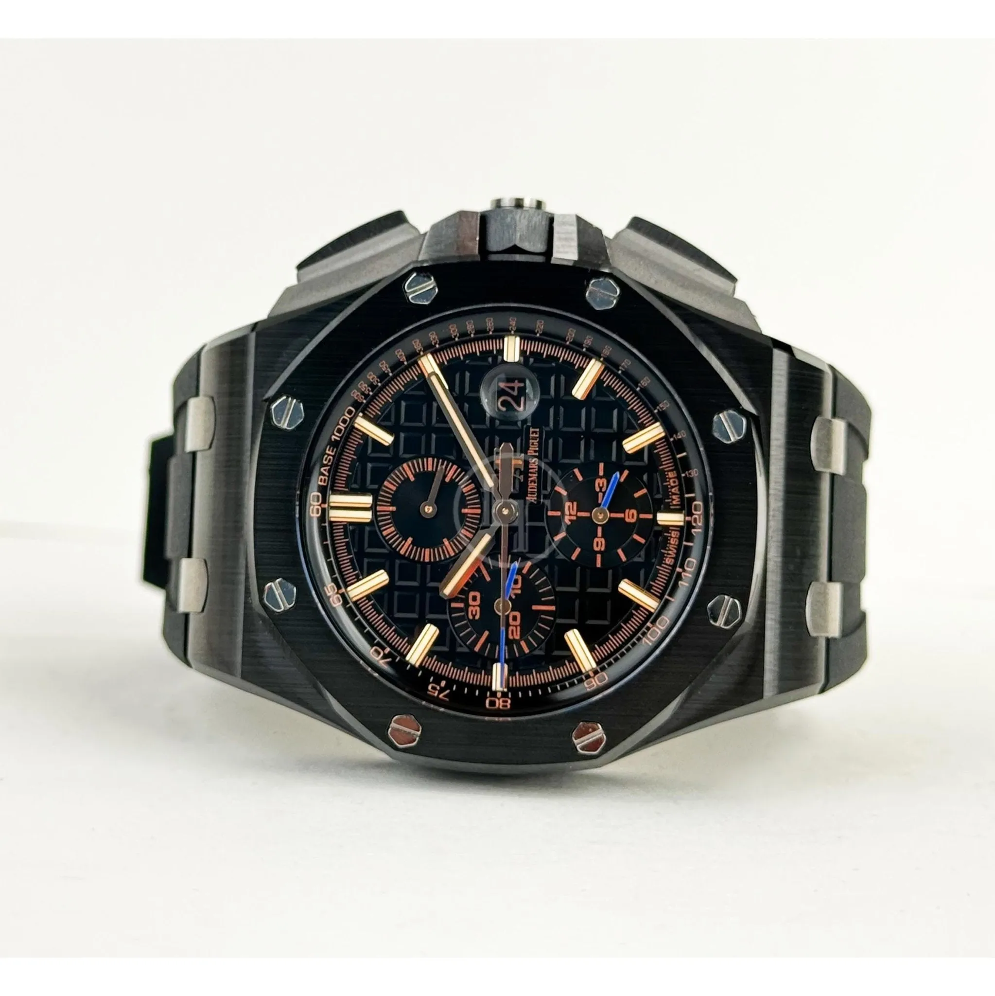 Audemars Piguet Royal Oak Offshore Chronograph Watch-Black Dial 44mm-26405CE.OO.A002CA.02