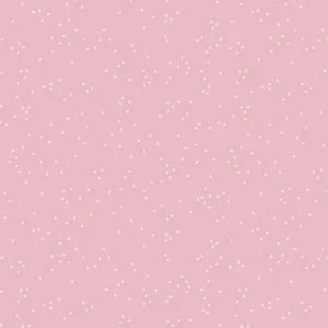 Baby Pink - Blossoms - Quilting Cotton- 1/2 meter