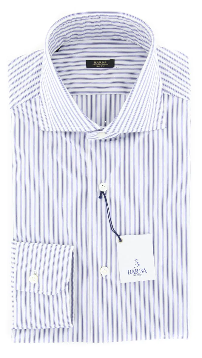 Barba Napoli Blue Shirt - Extra Slim