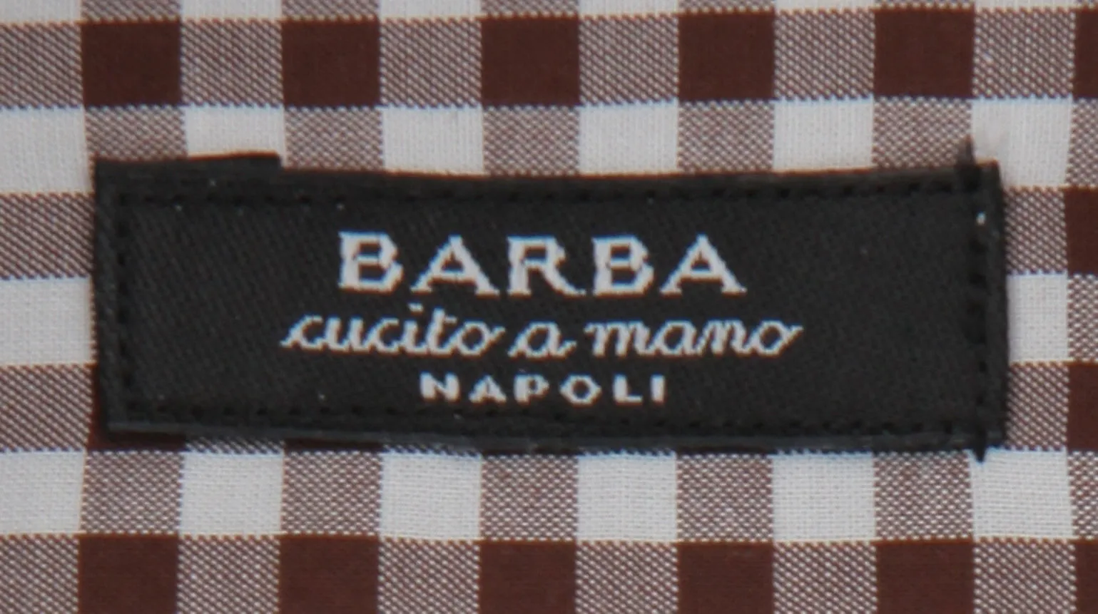 Barba Napoli Brown Shirt - Extra Slim