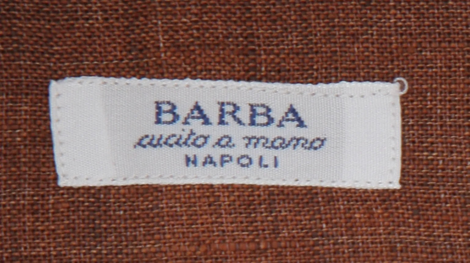 Barba Napoli Brown Shirt - Slim