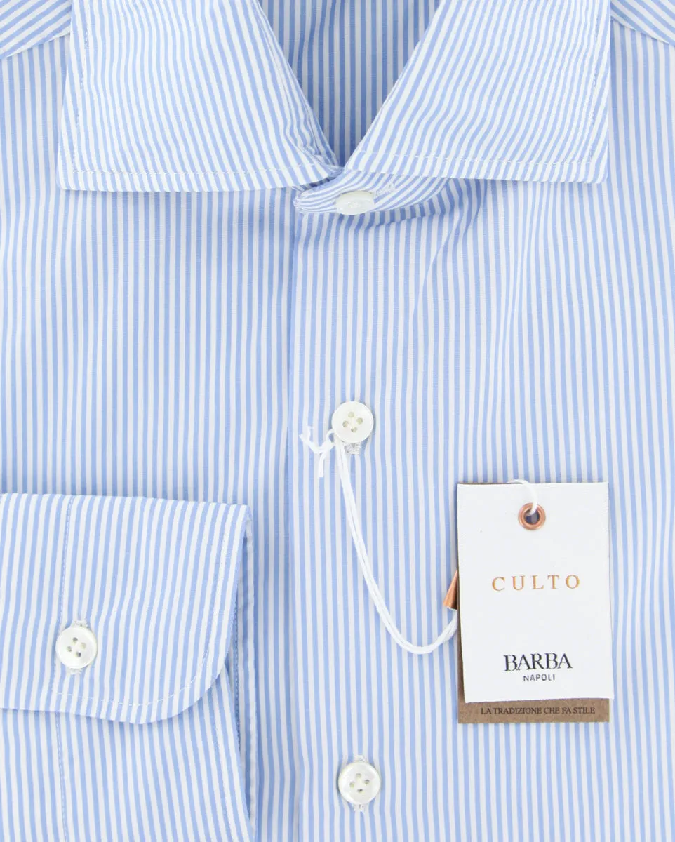 Barba Napoli Light Blue Shirt - Extra Slim