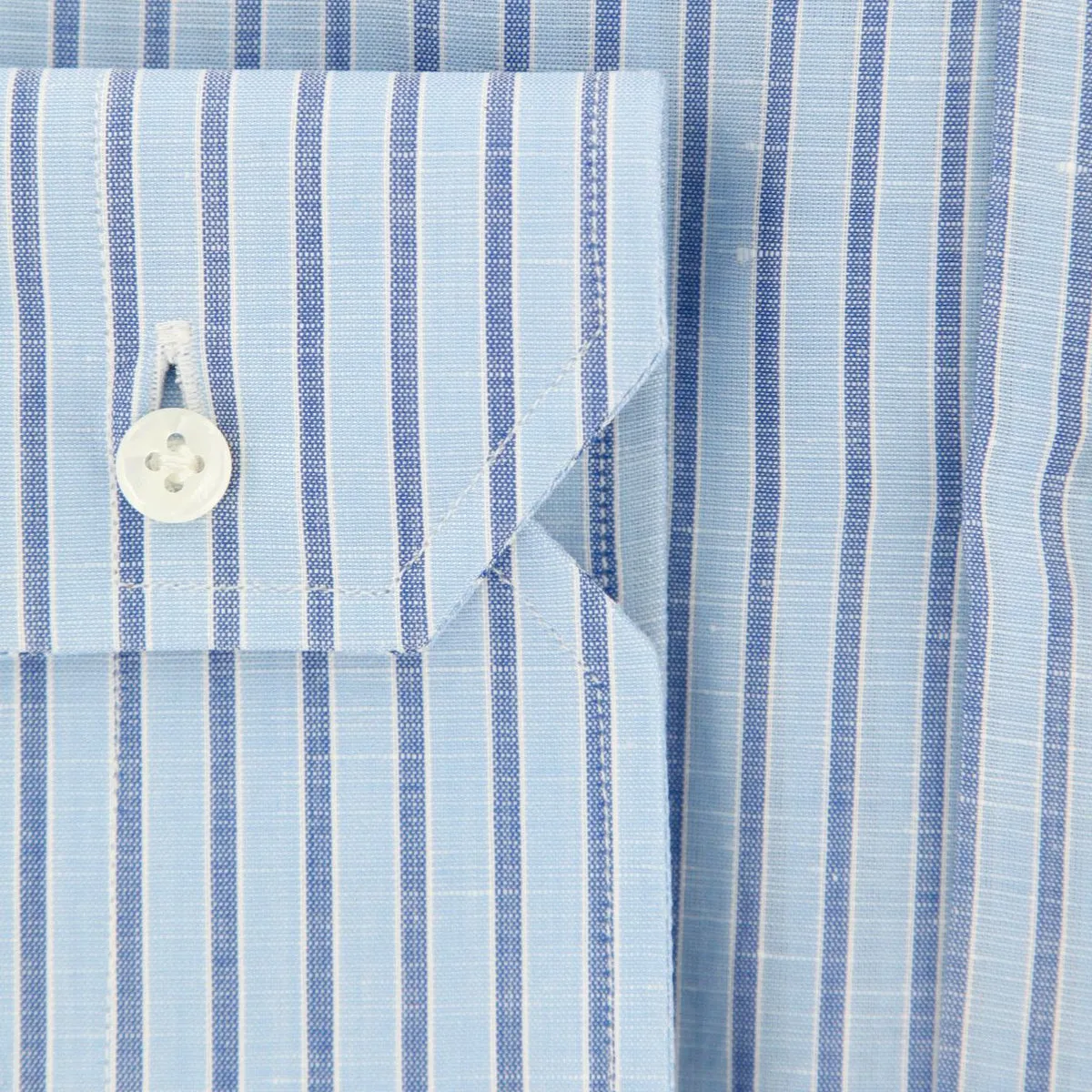 Barba Napoli Light Blue Shirt - Slim