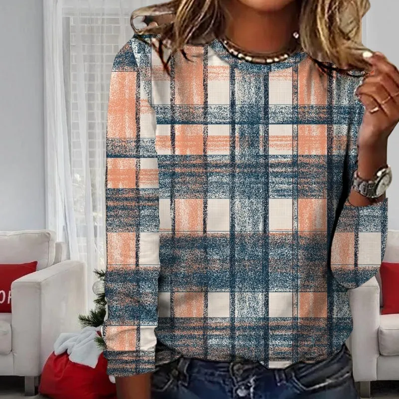 BerryBetty - Casual Plaid T-Shirt