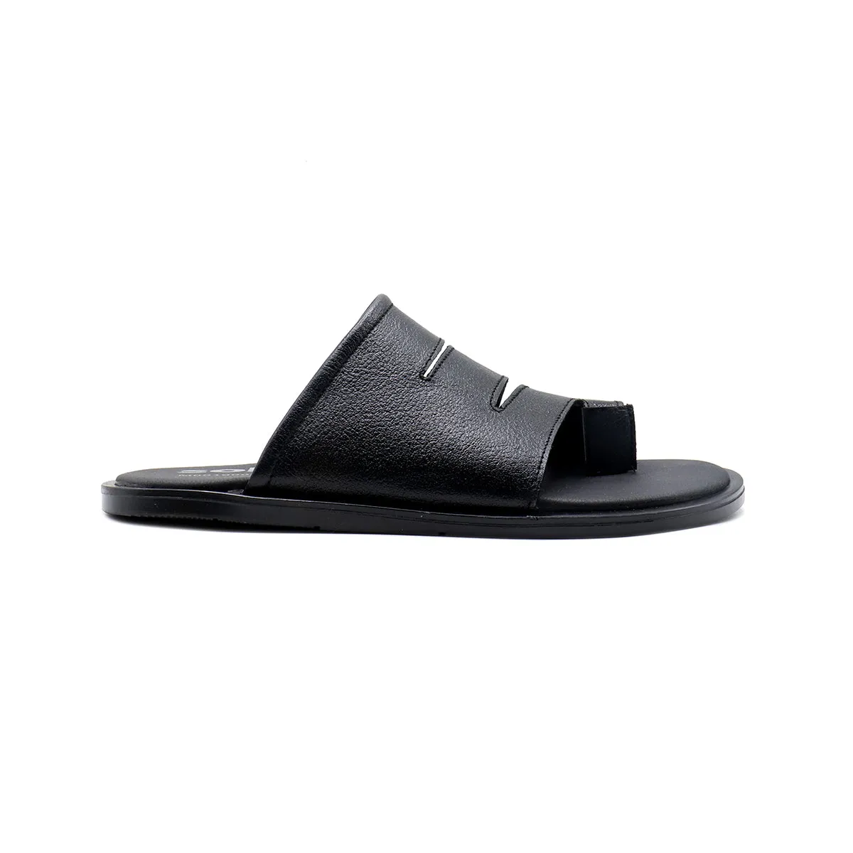 Black Casual Chappal M00100004