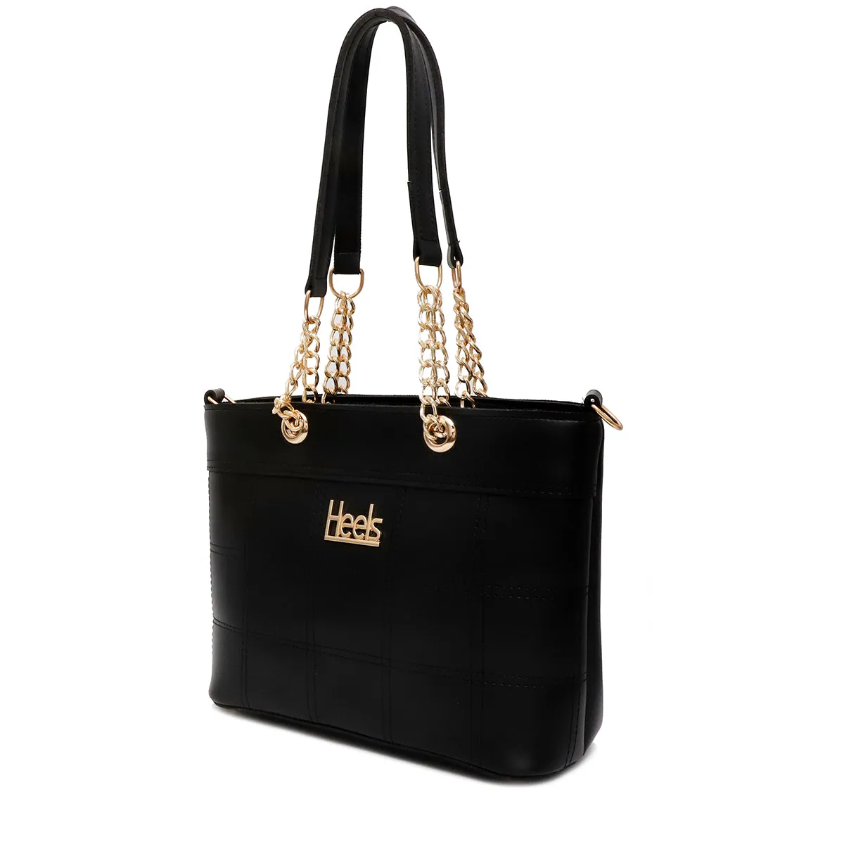 Black Casual Hand Bag P00P01336