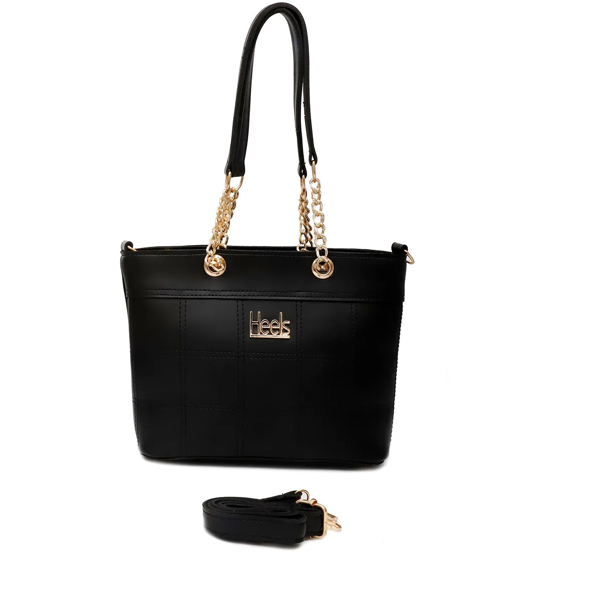 Black Casual Hand Bag P00P01336