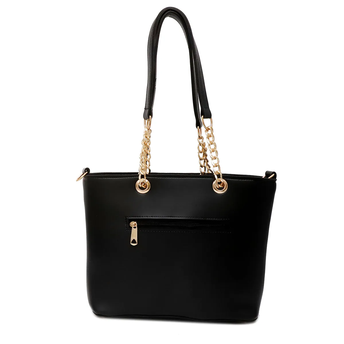 Black Casual Hand Bag P00P01336