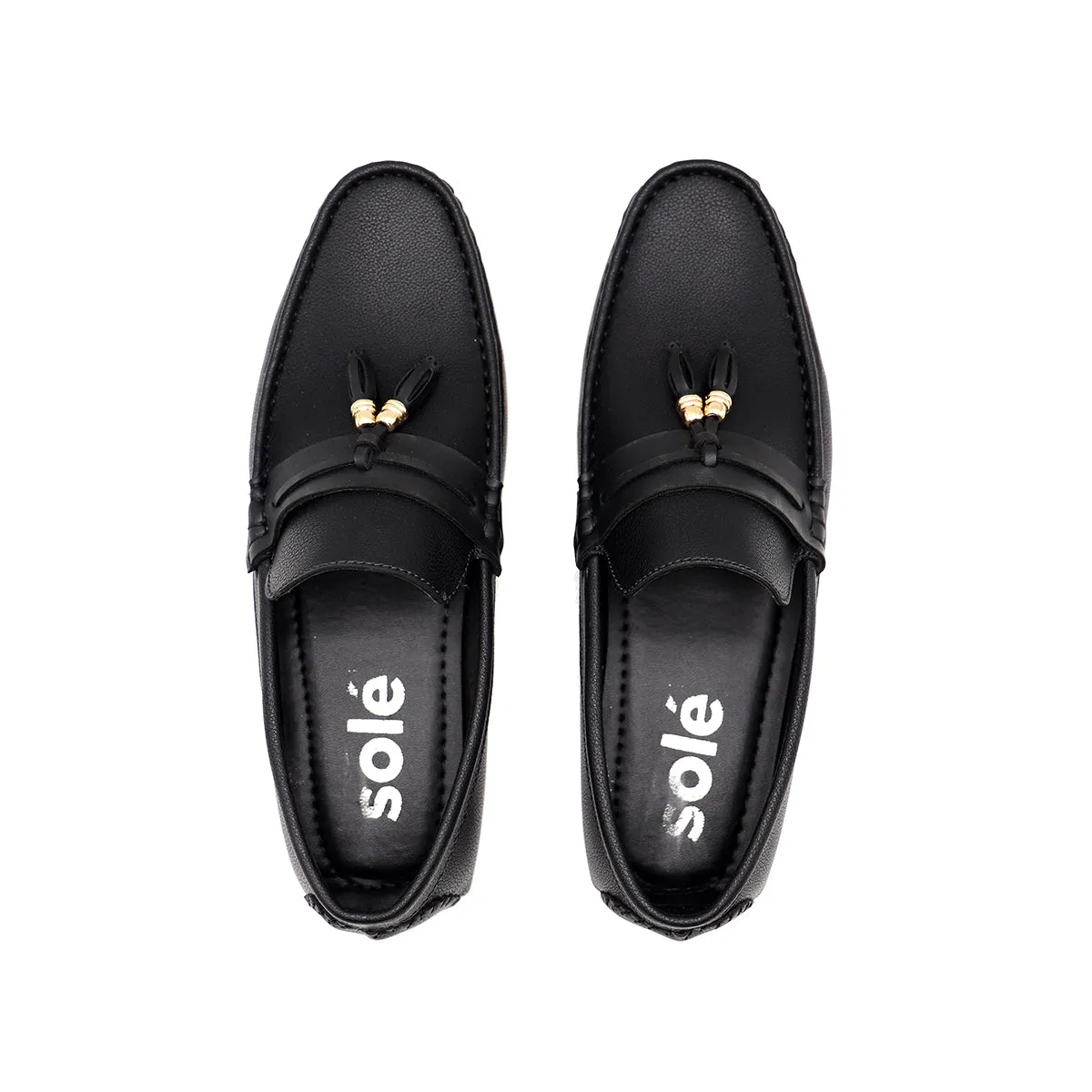 Black Casual Slip On  165106