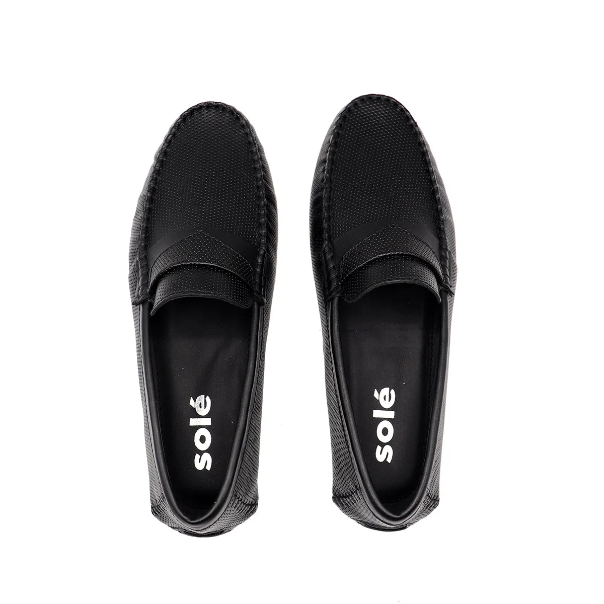 Black Casual Slip On 165117