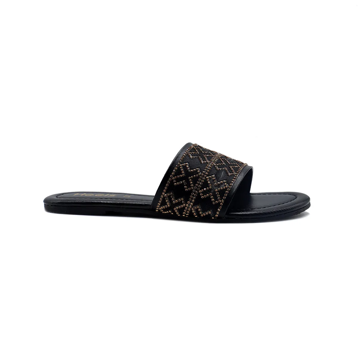 Black Casual Slipper 000382