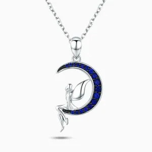 Blue Moon Fairy Necklace