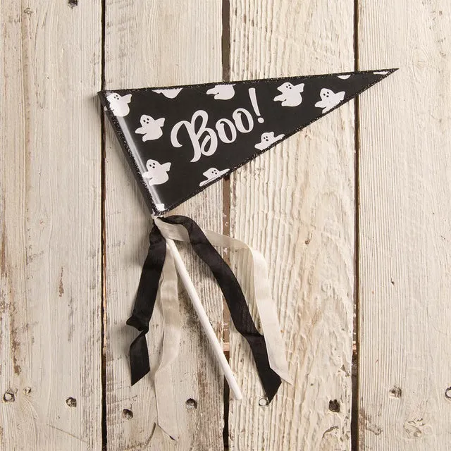 Boo Ghostie Pennant Flag