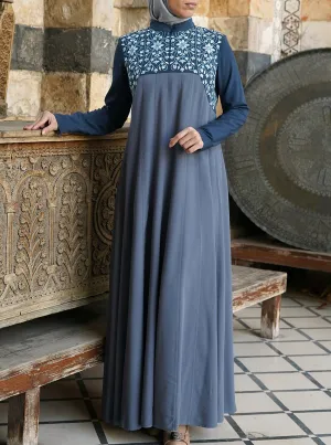 Buhayyah Embroidered Abaya Gown