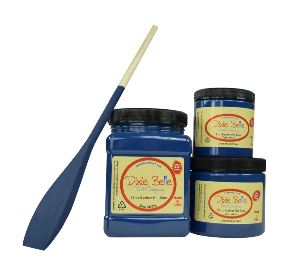 Bunker Hill Blue Chalk Mineral Paint - Dixie Belle Paint Company