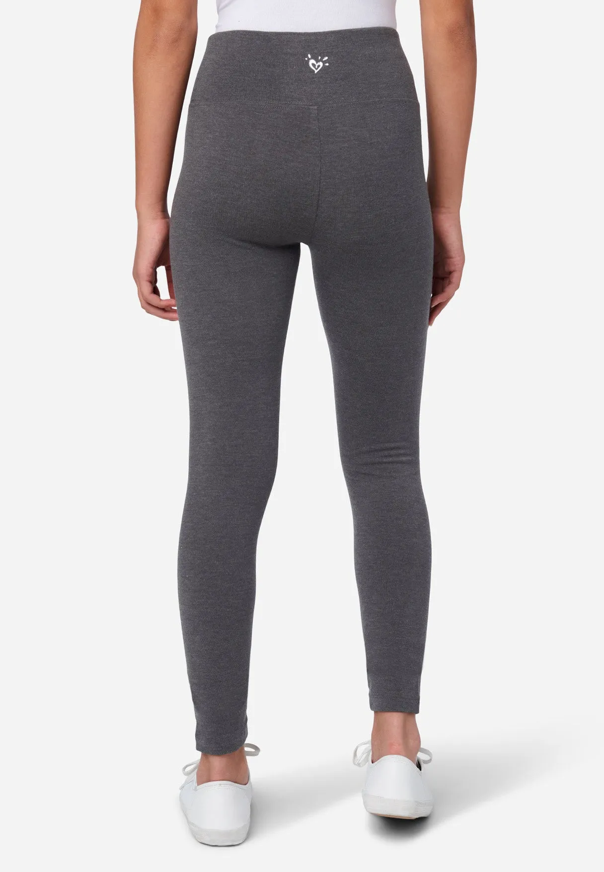 Casual High-Rise Full-Length Leggings