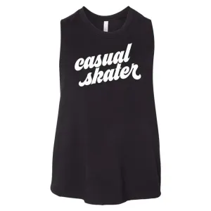 Casual Skater Racerback Crop