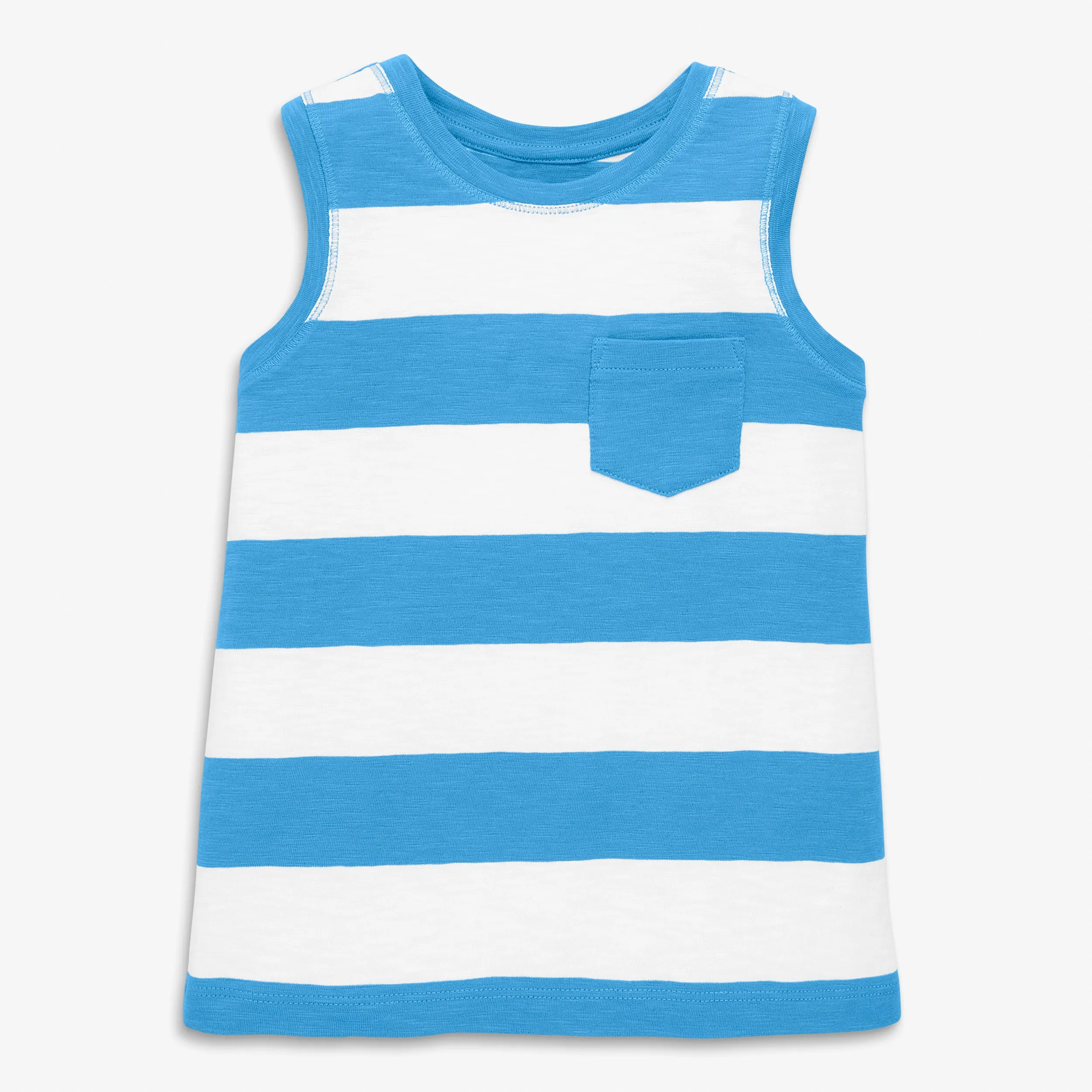 Clearance pocket tank in rugby stripe