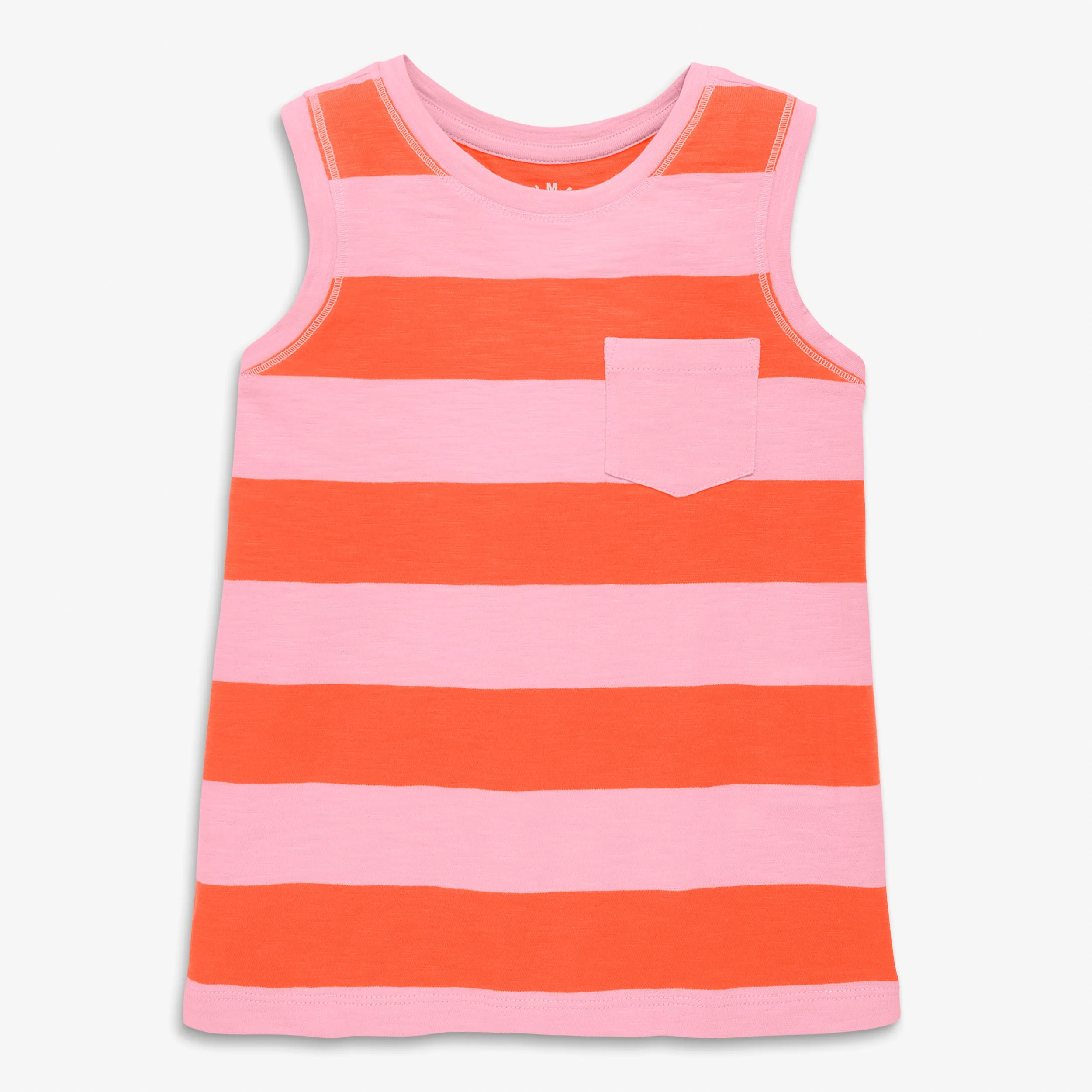 Clearance pocket tank in rugby stripe