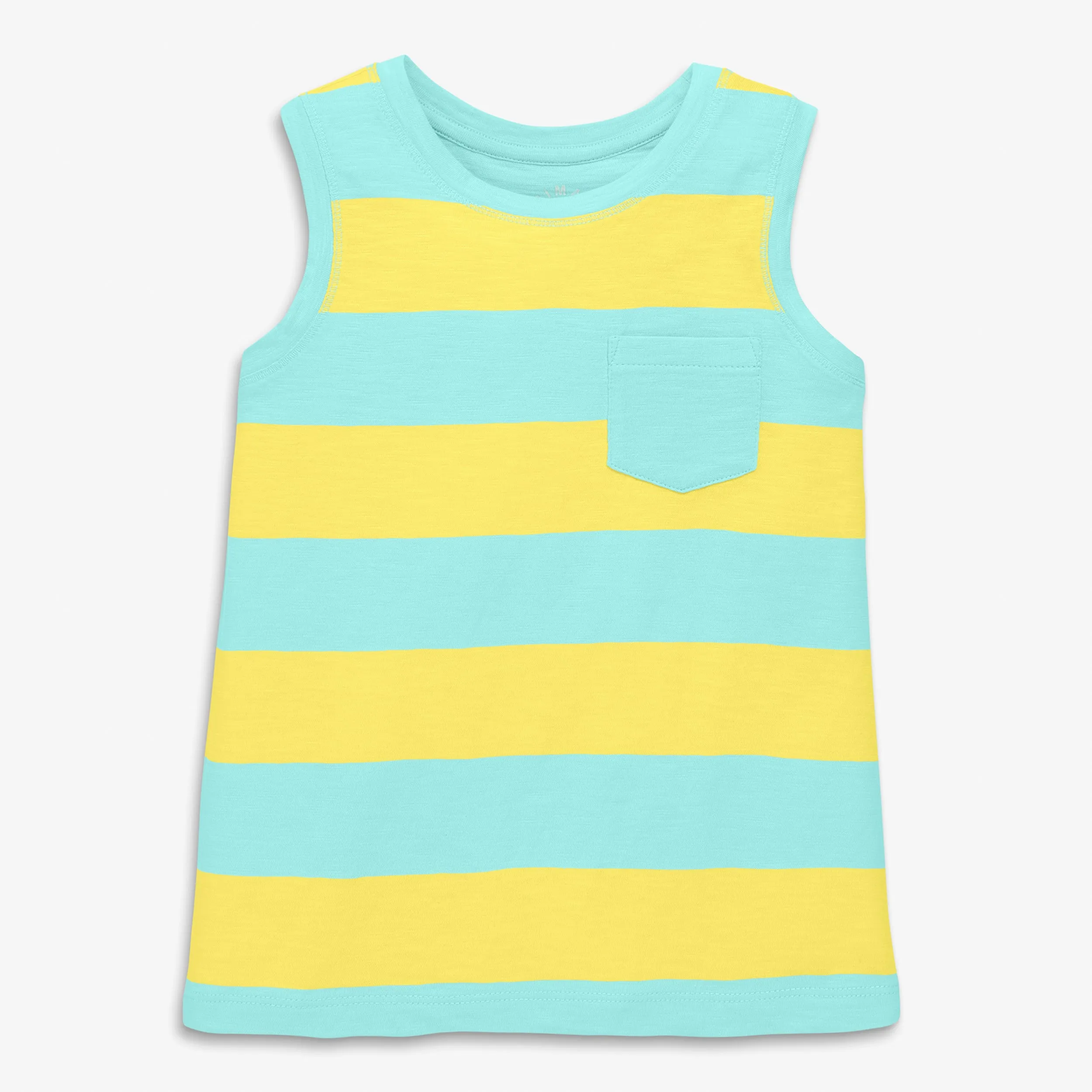 Clearance pocket tank in rugby stripe