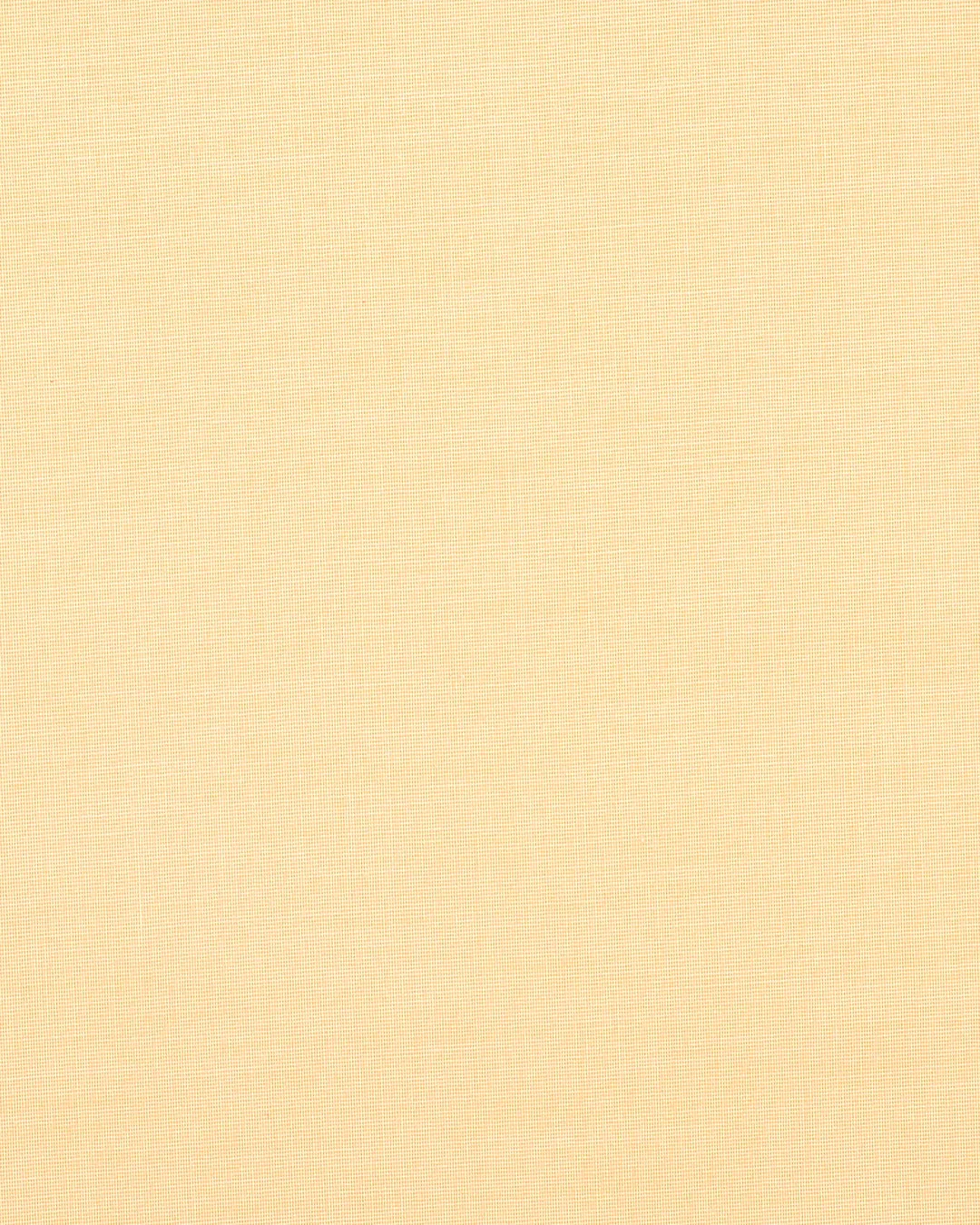 Cotton Poly: Light Yellow End On End Shirt