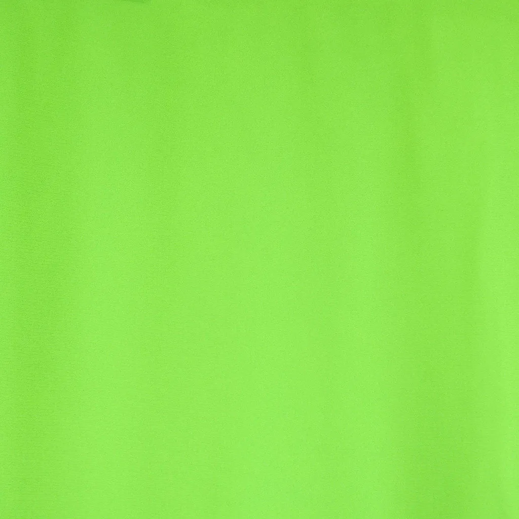 Designer Swimwear Knit Solid Bright Lime