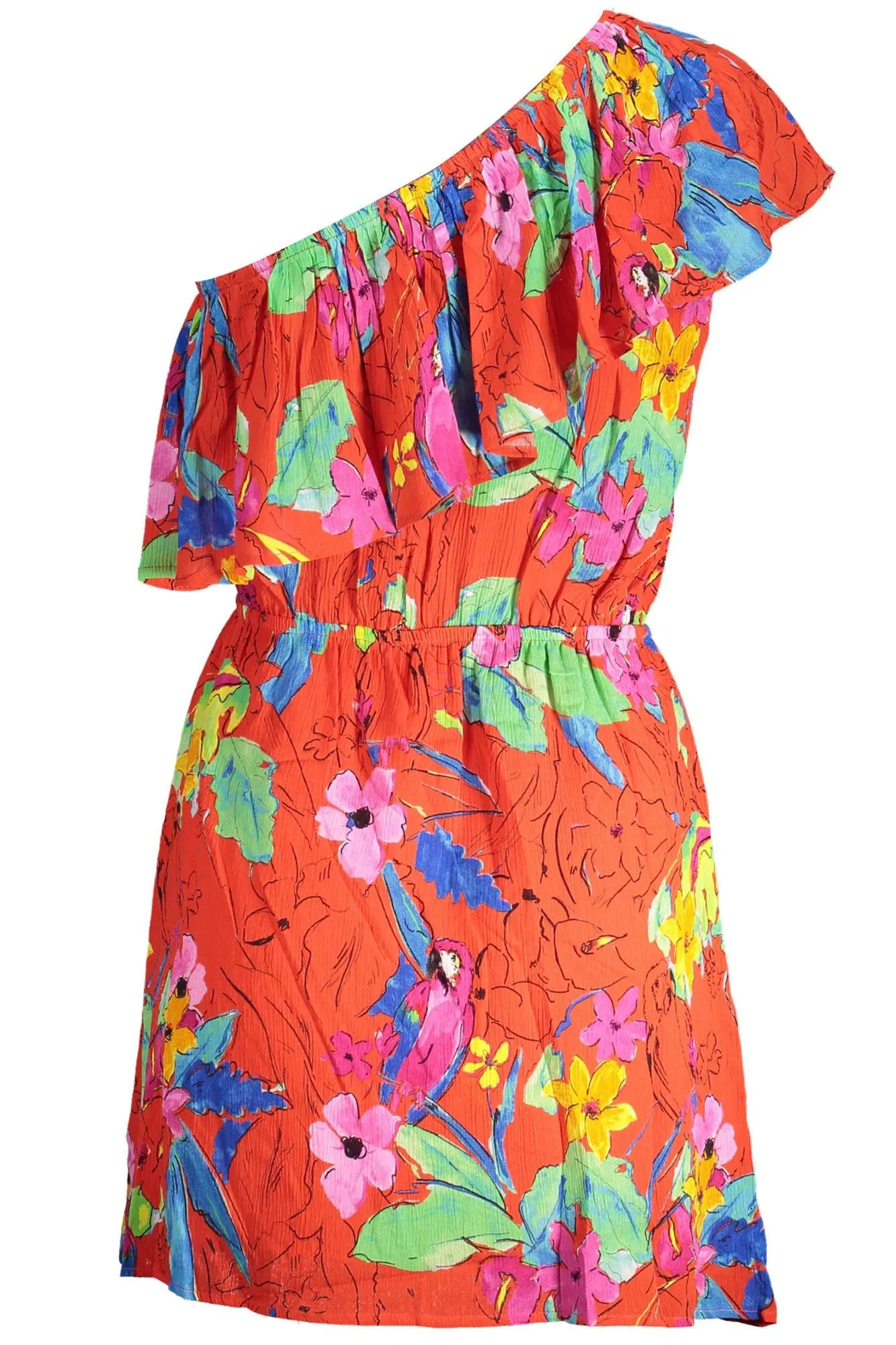 Desigual "Red Viscose Women Dress"