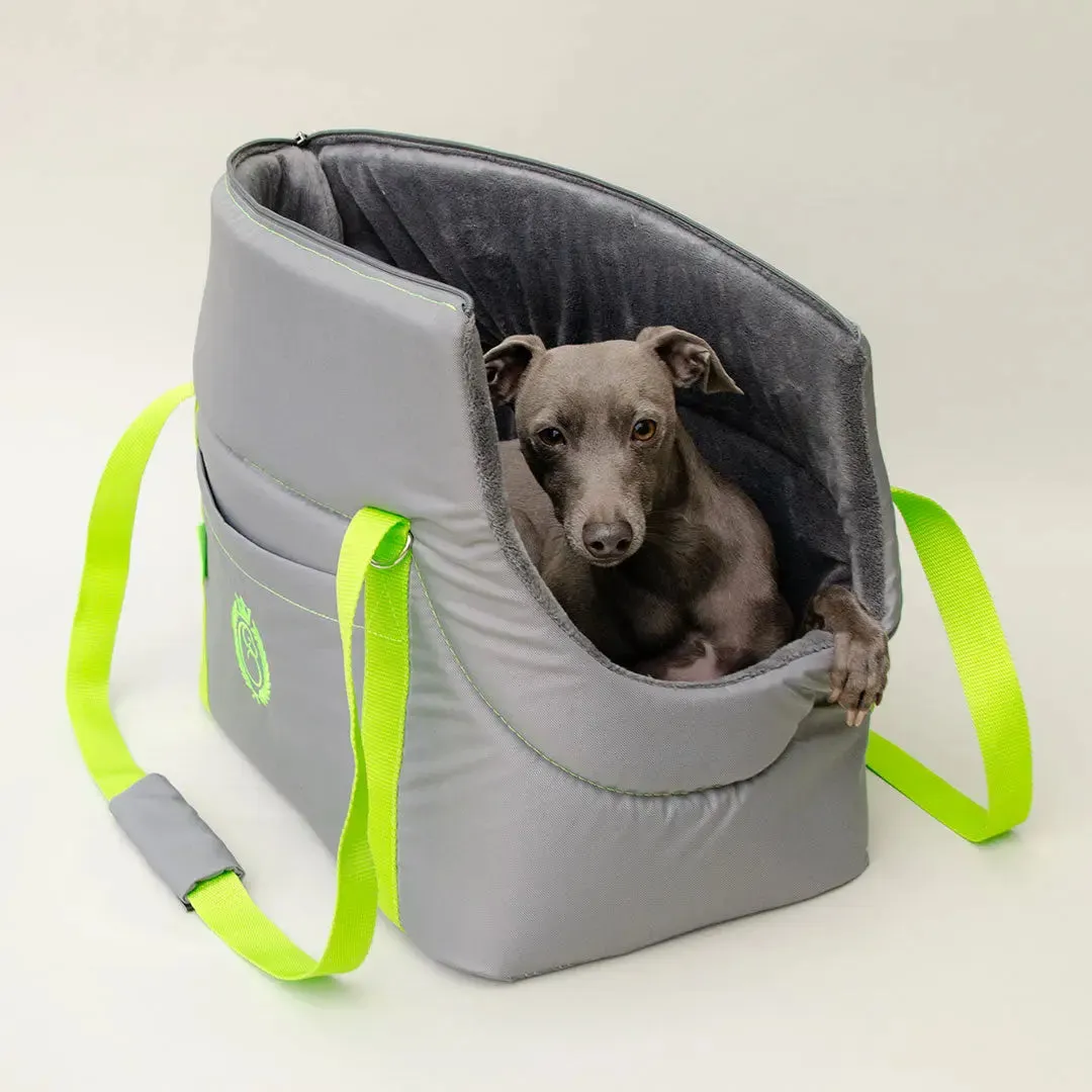 Die Hundetasche "lunch & dinner active" grey