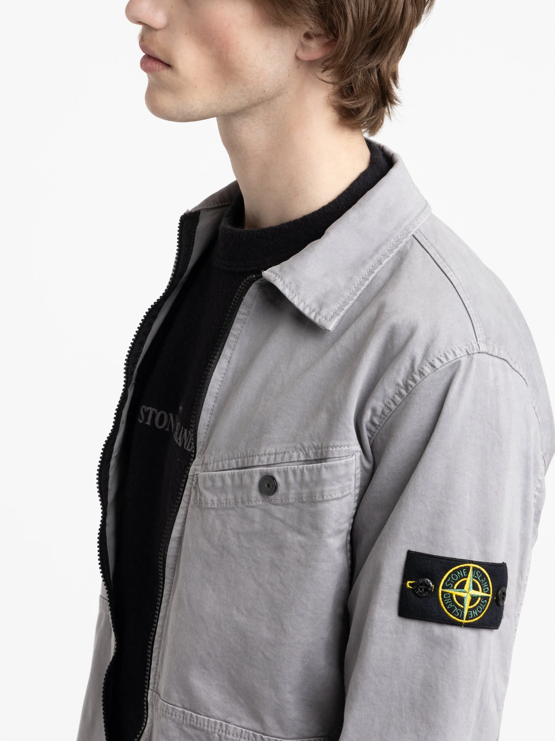 Dust Grey Overshirt