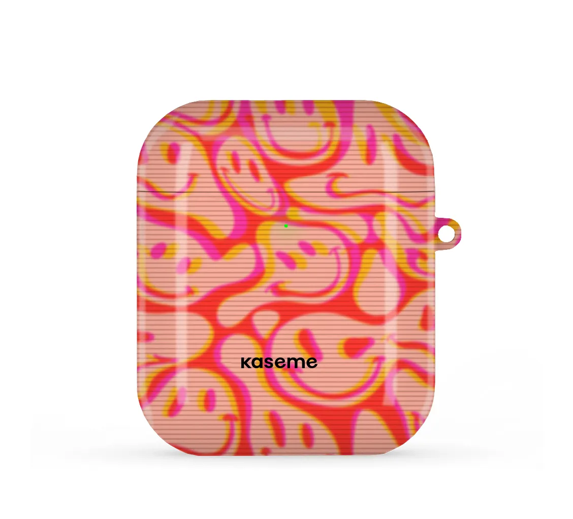 Dystopia red AirPods Case