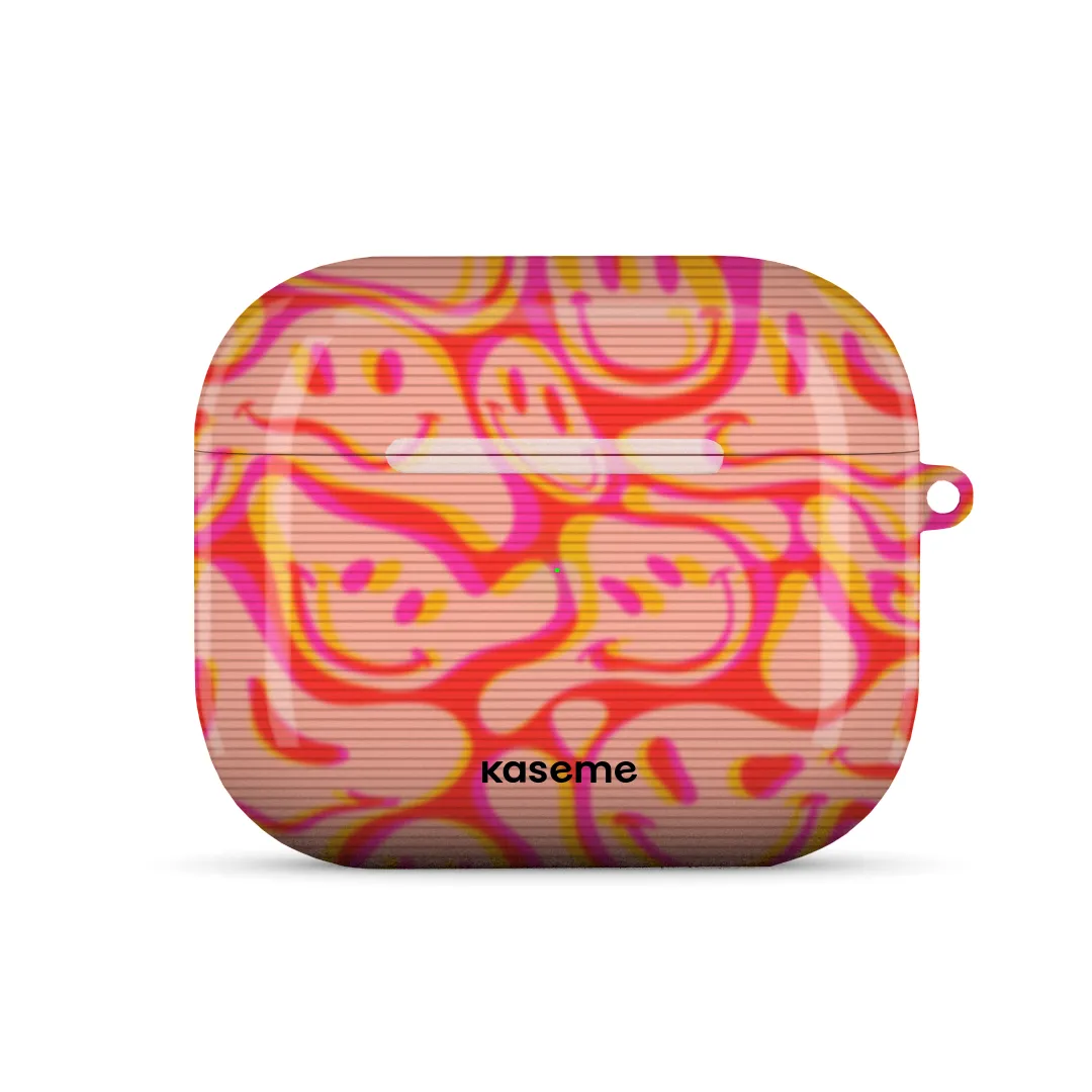 Dystopia red AirPods Case