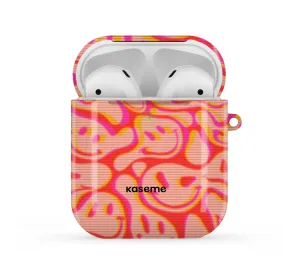 Dystopia red AirPods Case