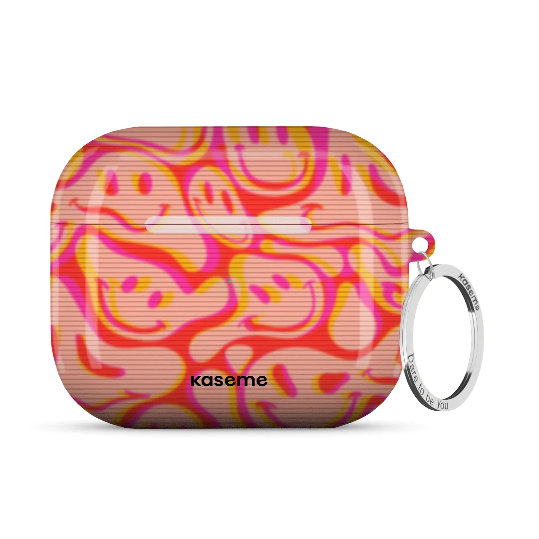 Dystopia red AirPods Case