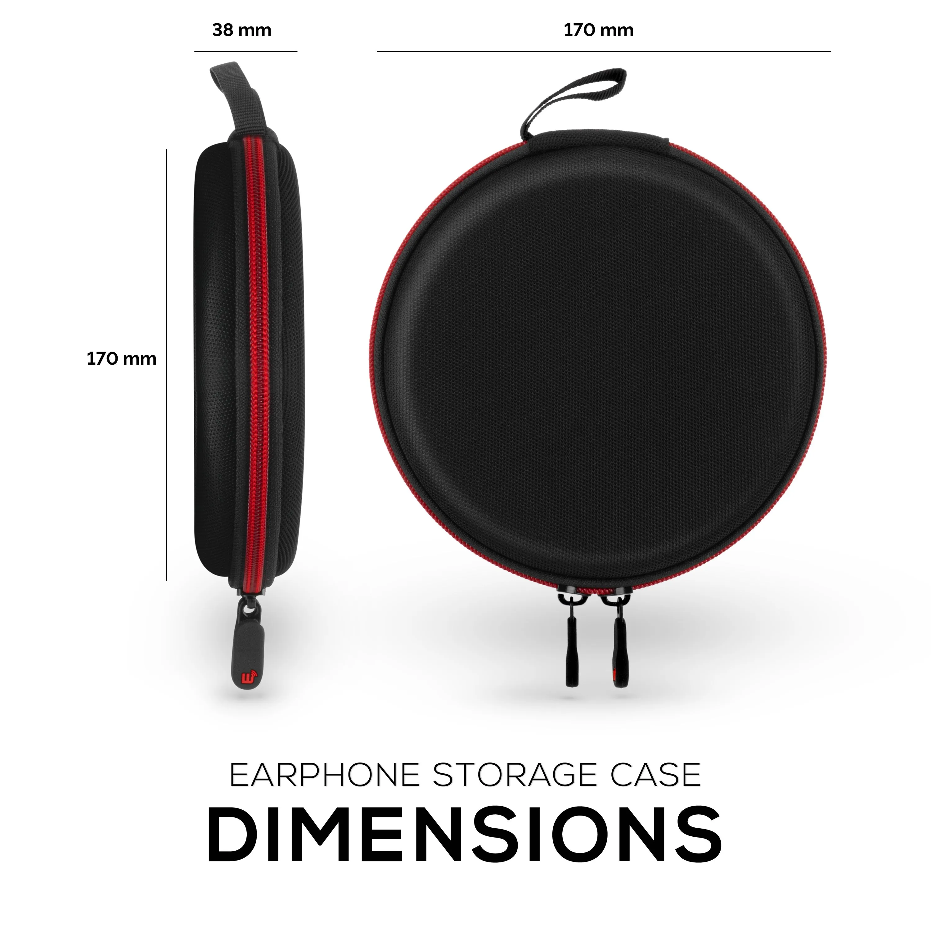 Earphone Hardcase - Round