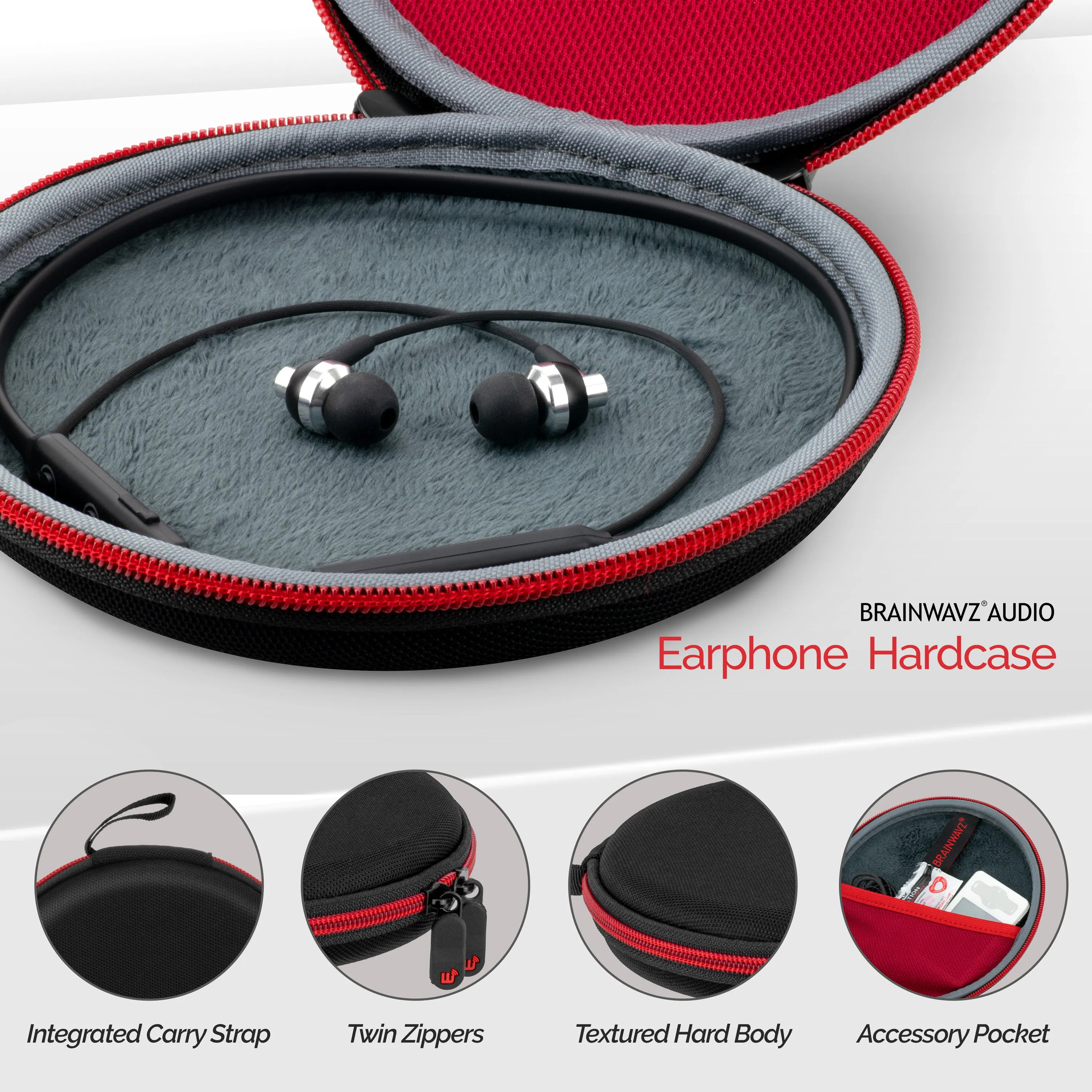 Earphone Hardcase - Round