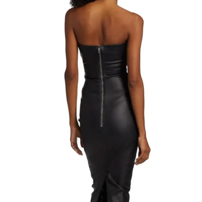 Futuristic Leather Dress