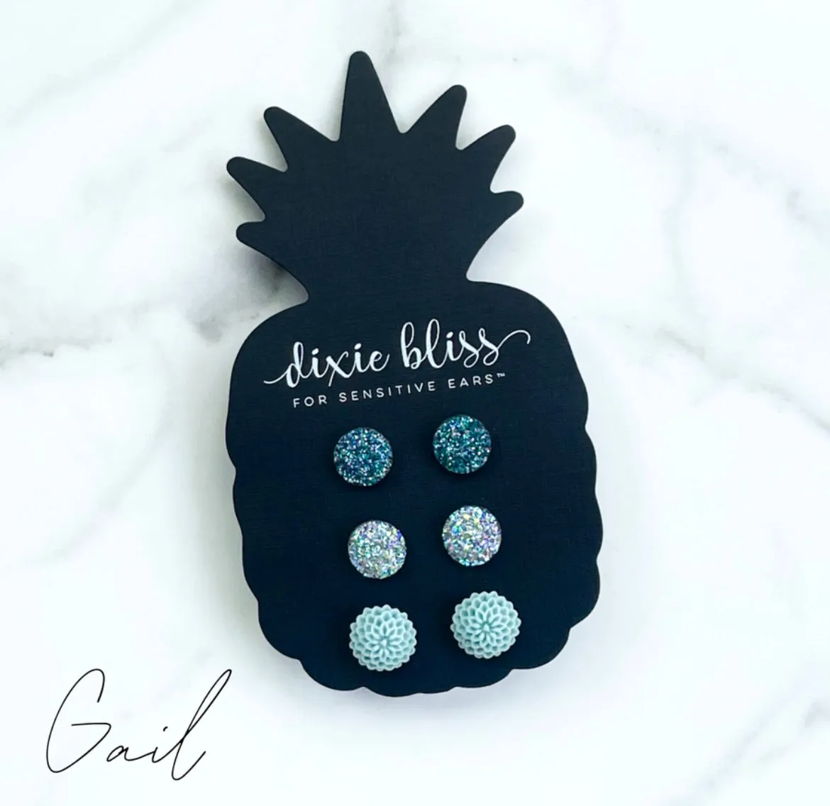 Gail - Dixie Bliss - Trio Stud Earring Set